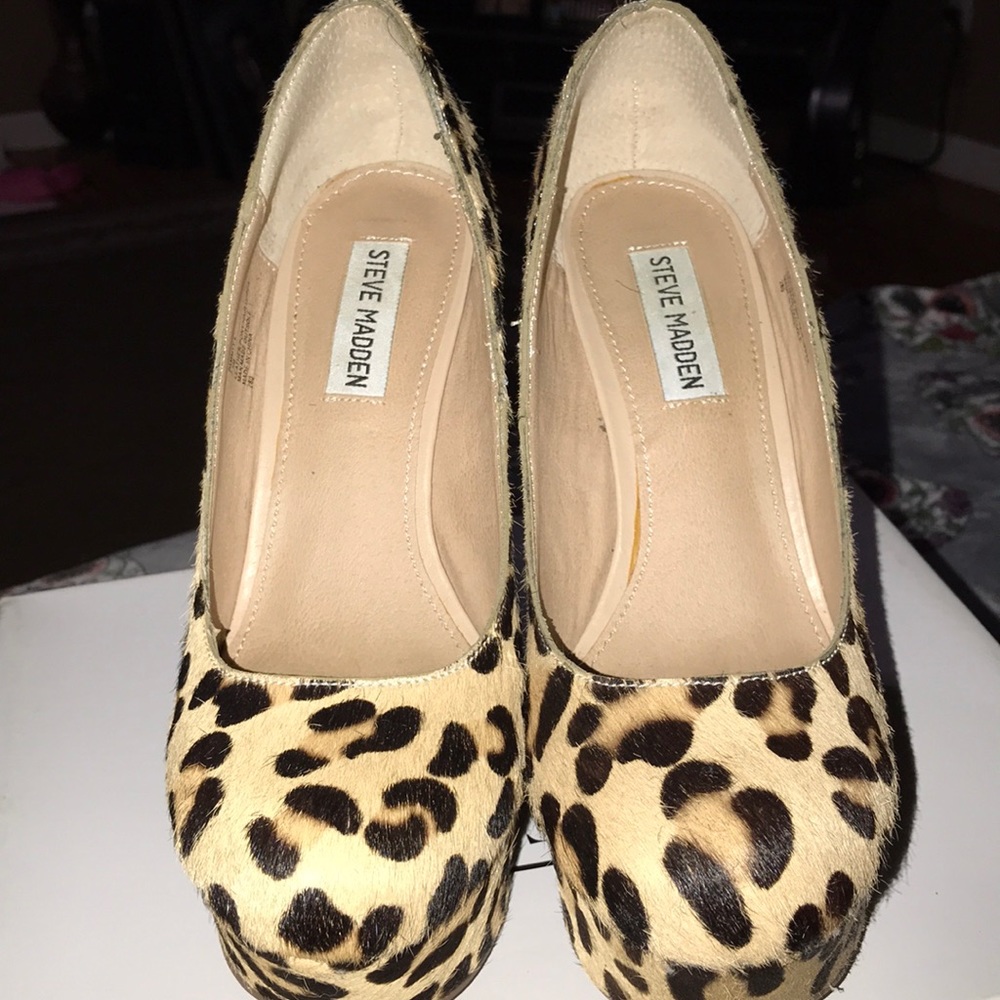 Steve Madden Pony Hair Platforms*MAKE ME AN OFFER